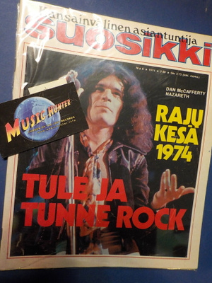 SUOSIKKI LEHTI #8/1974 + JULISTEESSA HULLU JUSSI