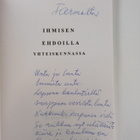 Tarmo Palonen : Ihmisen ehdoilla yhteiskunnassa (signeera... - pikkukuva 3