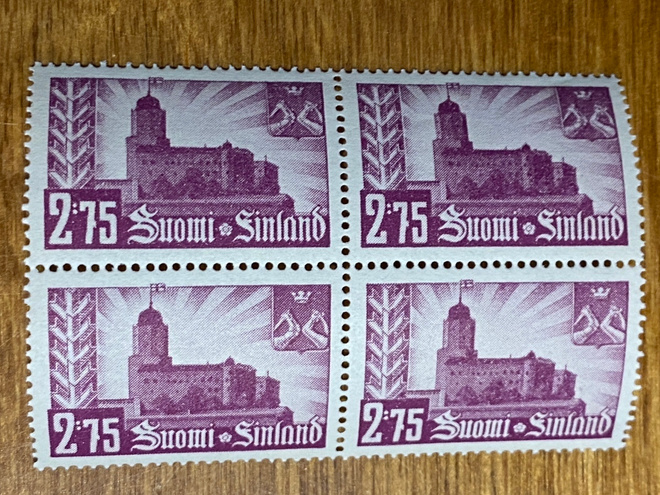 VIIPURIN JÄLLEEN VALTAUS 2,75MK NELIÖ**
