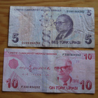 Turkey  5,10 Lira, Mustafa Kemal Ataturk - pikkukuva 2