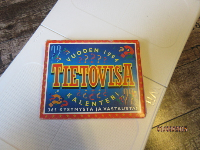 Vuoden 1994 tietovisa kalenteri