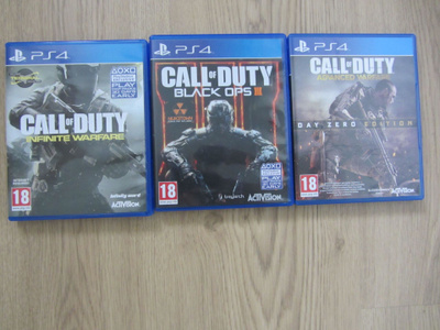 Ps4 pelit 3 Kpl