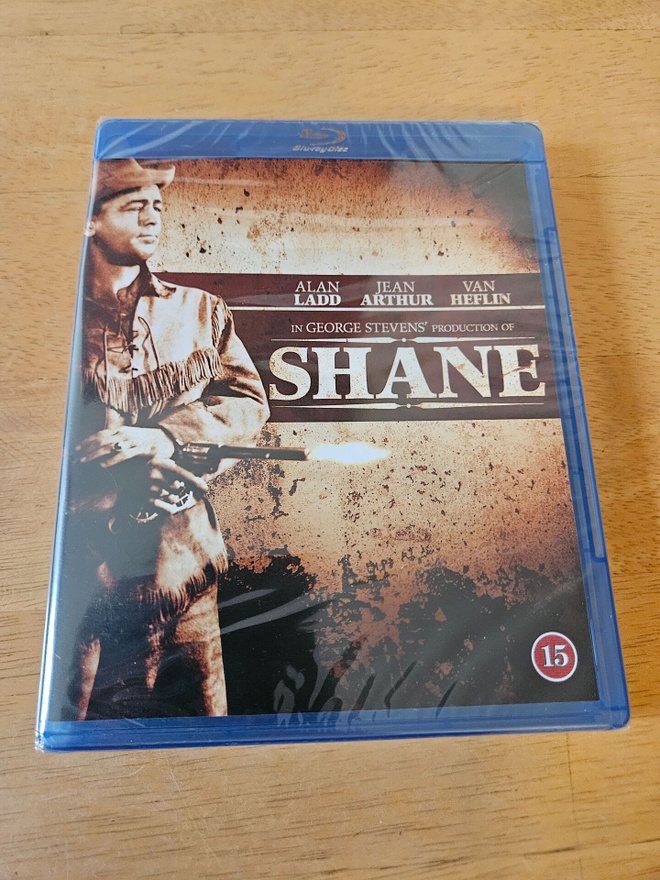Shane - Etäisten laaksojen mies (Blu-ray, uusi)