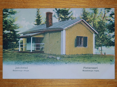 PIETARSAARI JAKOBSTAD Runebergin tupa