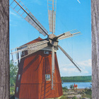 KASKINEN.....Mylly-Museo, kulkematon kortti. - pikkukuva 1