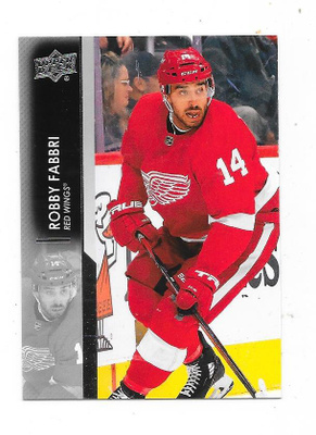 2021-22 Upper Deck #314 Robby Fabbri , Detroit Red Wings