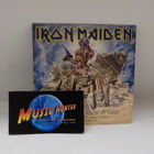 IRON MAIDEN-SOMEWHERE BACK IN TIME-BEST OF PROMO CD SLEEVE + - pikkukuva 1