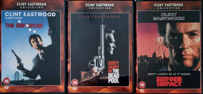 THE ENFORCER, THE DEAD POOL & SUDDEN IMPACT DVD