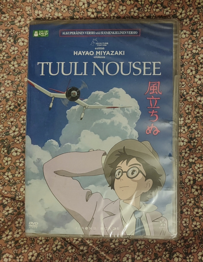 Tuuli nousee UUSI STUDIO GHIBLI HAYAO MIYAZAKI