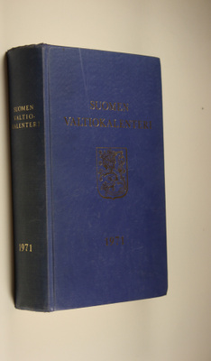 Suomen valtiokalenteri 1971