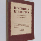 Historiankirjoitus : kehityksen pääpiirteet - pikkukuva 1