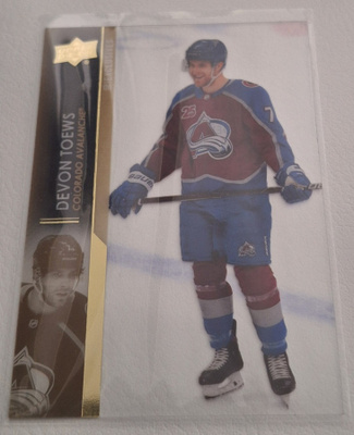 2021-22 Upper Deck Clear Cut Exclusives 51 Devon Toews