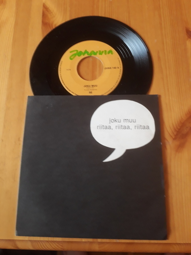 Se :  Joku Muu / Riitaa, Riitaa, Riitaa 7" ps orig 1980 nm