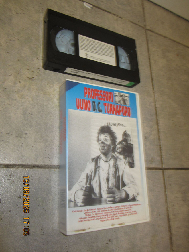 Professori Uuno D.G. Turhapuro VHS (Spede Klassikko)