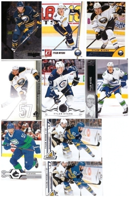 9 x TYLER MAYERS Sabres, Jets, Canucks
