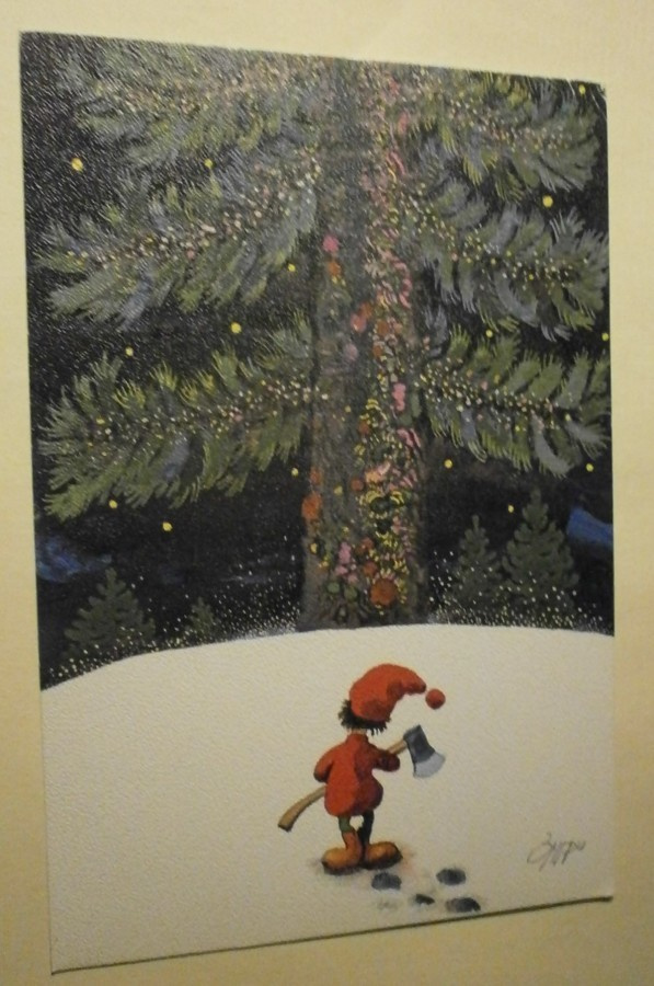 Osmo Omppu  Omenamäki: Kuusi ei näillä kaadu, p. 1986