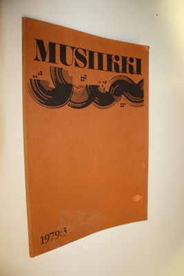 Musiikki 1979/3 : Suomen musiikkitieteellinen seura ry:n...