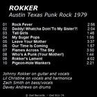 ROKKER austin texas punk rock -1979- ...kbd bloodstains - pikkukuva 3