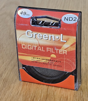 == GREEN-L 49mm ND2 -suodin