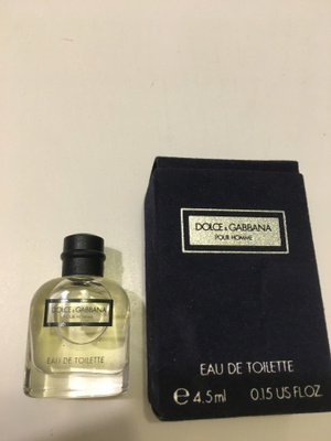 °°°HAJUVESIMINIATYYRI DOLCE&GABBANA POUR HOMME 4,5ml°°°