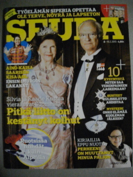 Seura lehti Nro 8/2015 (14.3)