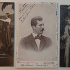 3 kpl Postikortteja, teatteriväkeä 1900-luvun alkuvuosilta - pikkukuva 1