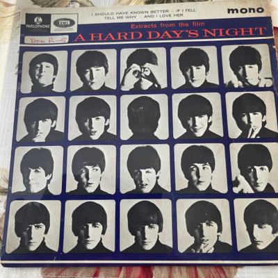 THE BEATLES: A Hard Day’s Night - EP * UK 1964