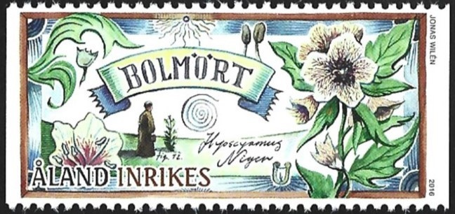 Åland 2016 ÅV 27  Lääkekasveja  Inrikes  ** LaPe 412