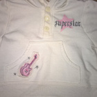 TYTTÖJEN LYHYT HIHA HUPPARI MEKKO GIRLS 4 T FADED GLORY - pikkukuva 2