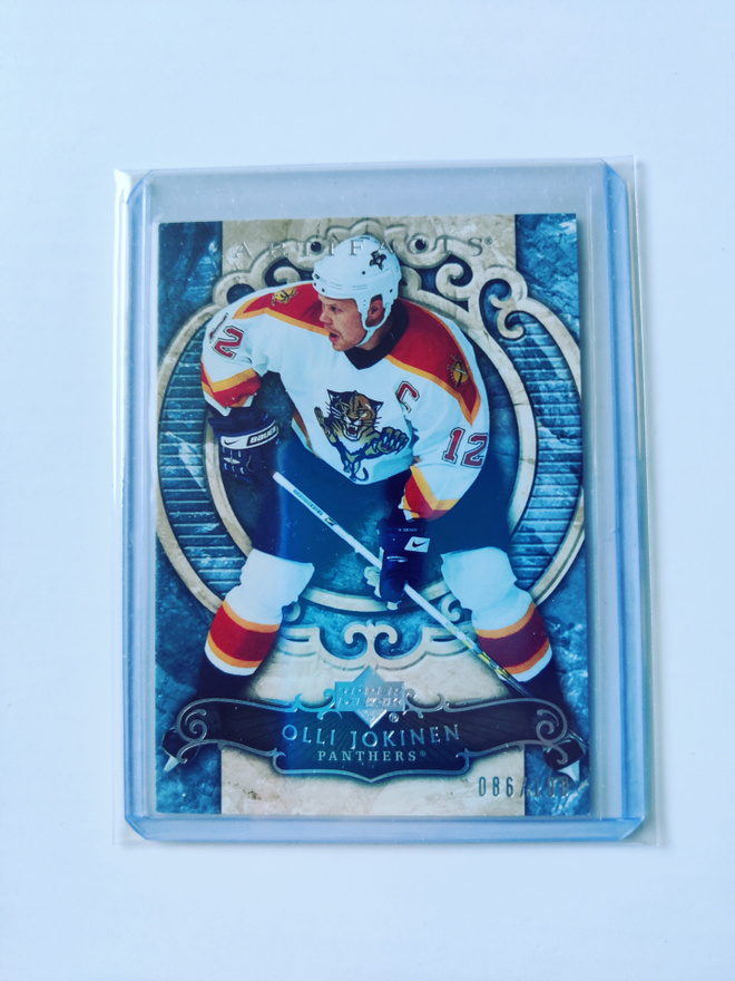Olli Jokinen 07-08 Artifacts Silver /100