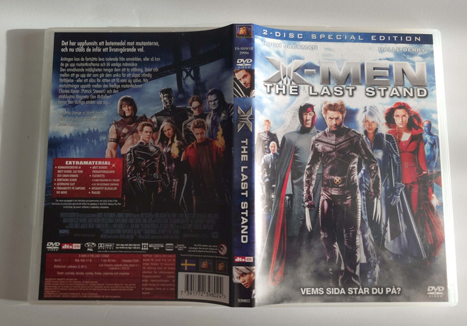 X-Men 3 The Last Stand 2xDVD suomitekstit