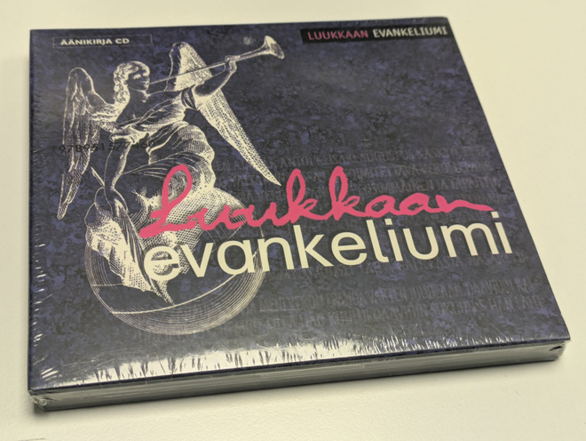 Luukkaan Evankeliumi Äänikirja (CD) UUSI!!