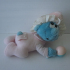Vintage Smurffi pehmo, vauva -83 - pikkukuva 1