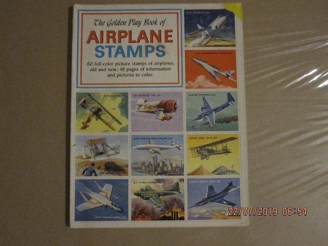 The golden play book of Airpane stamps by Paul Jensen 1954