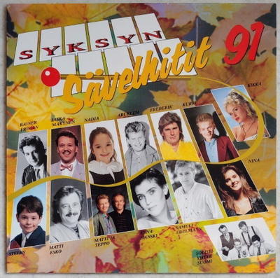 SYKSYN SÄVELHITIT 91 – MTV / AXR LP 1991 - Kikka, Kurre ym.