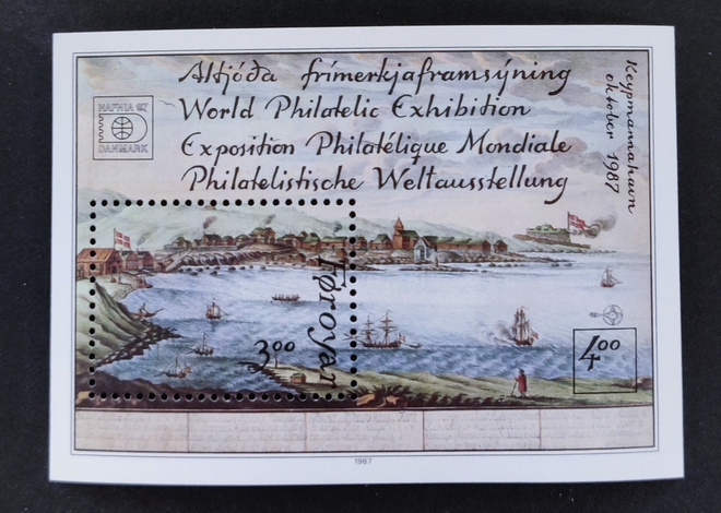 1987 Färsaaret pienoisarkki **