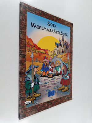 Sota vadelmajäätelöstä : Sarjakuva varhaisnuorille rauhal...