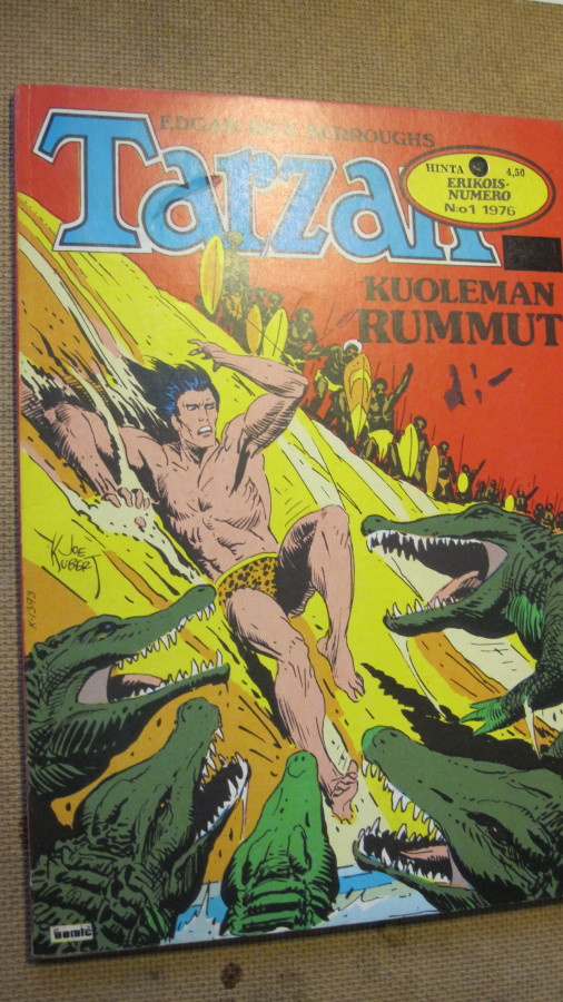 Tarzan Erikoisnumero # 1/1976 - Kuoleman rummut