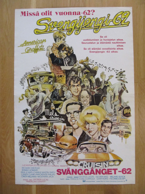 Elokuvajuliste: Svengijengi-62 (George Lucas)