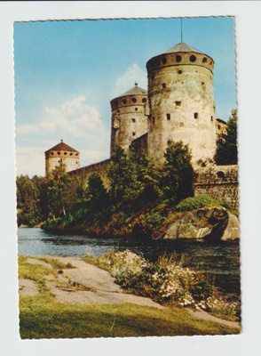 Postikortti, SAVONLINNA, OLAVINLINNA, vanha