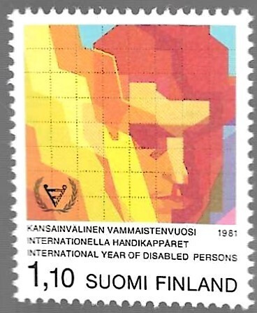 1981 KANSAINVÄLINEN VAMMAISTEN VUOSI POSTITUOREENA