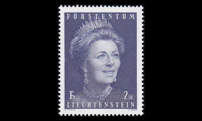 Liechtenstein 544 ** Prinsessa Gina (1971)