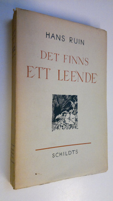 Hans Ruin : Det finns ett leende (lukematon, signeerattu)
