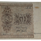 50 Markkaa 1945 Litt. B K3254595 kl 3 - pikkukuva 1