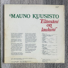 MAUNO KUUSISTO: Elämäni on Lauluni (LP) 1971 - pikkukuva 2