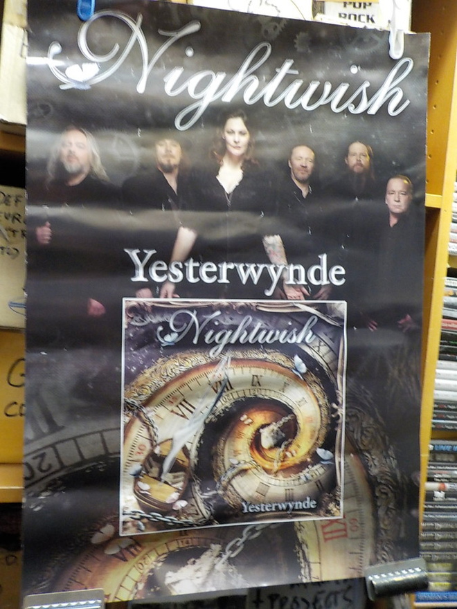 NIGHTWISH - YESTERWYNDE PROMO POSTERI (W)