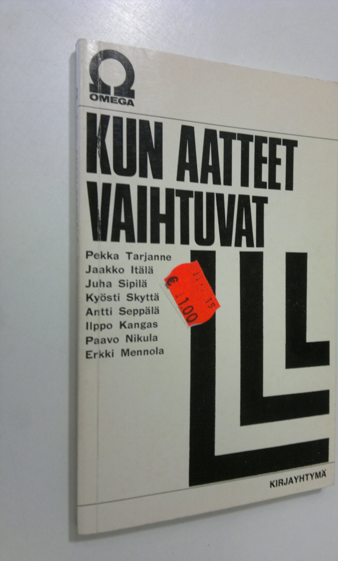 Antti (Toim.) Seppälä : Kun aatteet vaihtuvat