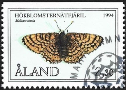 Åland 1994 ÅV 2 Perhosia 2,30 mk EP leima LaPe 082
