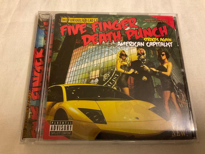 Five Finger Death Punch - American Capitalist  (cd)