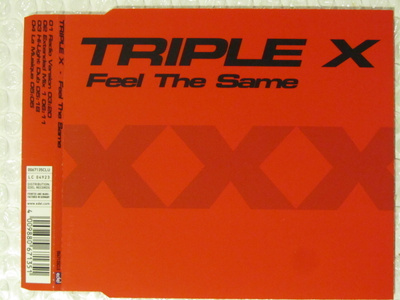 Triple X • Feel The Same CD Maxi-Single